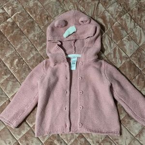 Baby girl knit sweater/jacket